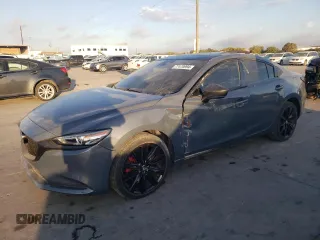 2021 Mazda 6 Grand Touring Reserve with VIN JM1GL1WY7M1602094, listed as a Copart auction lot 77470994 with 15,214 mi miles and Salvage Title. Bid and sale history available at DreamBid. Image 1.
