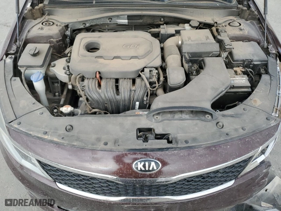 2018 Kia Optima LX with VIN 5XXGT4L39JG189332, listed as a Copart auction lot 50582425 with 137,937 mi miles and Salvage Title. Bid and sale history available at carsss.com. Image 11.