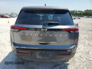 2024 Nissan Pathfinder S with VIN 5N1DR3AA9RC225749, listed as a Copart auction lot 68127344 with 12,636 mi miles and Clean title. Bid and sale history available at DreamBid. Image 6.