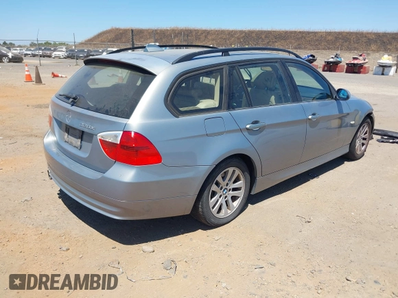 2007 BMW 3 Series 328xi with VIN WBAVT73507FZ36203, listed as a IAAI auction lot 42709273 with 208,428 mi miles and . Bid and sale history available at DreamBid. Image 4.