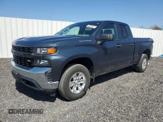2019 Chevrolet Silverado 1500 Work Truck with VIN 1GCRYAEFXKZ257930, listed as a Copart auction lot 51454785 with 104,068 mi miles and Clean Title. Bid and sale history available at DreamBid. Image 1.