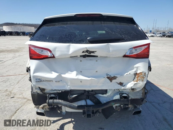 2018 Chevrolet Equinox Premier with VIN 3GNAXNEXXJS507122, listed as a Copart auction lot 47972385 with 71,656 mi miles and Salvage Title. Bid and sale history available at carsss.com. Image 6.