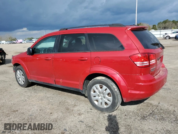 2018 Dodge Journey SE with VIN 3C4PDCAB6JT241926, listed as a Copart auction lot 49125435 with 132,325 mi miles and Salvage Title. Bid and sale history available at carsss.com. Image 2.