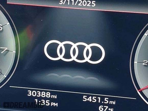 2023 Audi A4 S line Premium Plus with VIN WAUEAAF49PA001586, listed as a IAAI auction lot 41772434 with 30,388 mi miles and . Bid and sale history available at DreamBid. Image 16.