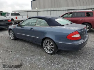 2007 Mercedes-Benz CLK-Class 3.5L with VIN WDBTK56F87T083880, listed as a Copart auction lot 53689374 with 81,596 mi miles and Salvage Title. Bid and sale history available at carsss.com. Image 2.