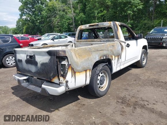 2012 Chevrolet Colorado Work Truck with VIN 1GCCSBF90C8102431, listed as a IAAI auction lot 42343214 with 11,037 mi miles and . Bid and sale history available at DreamBid. Image 4.