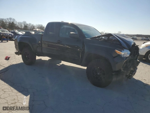 2022 Toyota Tacoma 2WD SR with VIN 3TYRZ5CN9NT021097, listed as a Copart auction lot 48436885 with 52,572 mi miles and Salvage Title. Bid and sale history available at carsss.com. Image 4.