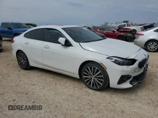 2020 BMW 2 Series 228i xDrive with VIN WBA73AK01L7F54488, listed as a Copart auction lot 47017165 with 63,910 mi miles and Salvage Title. Bid and sale history available at DreamBid. Image 4.