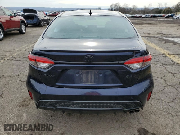2022 Toyota Corolla SE with VIN 5YFP4MCE9NP101844, listed as a Copart auction lot 51387295 with 118,541 mi miles and Salvage Title. Bid and sale history available at carsss.com. Image 6.