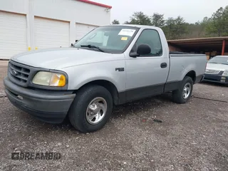 2002 Ford F-150 XL with VIN 1FTRF17292NB25345, listed as a IAAI auction lot 41616370 with 1 mi miles. Bid and sale history available at carsss.com. Image 2.