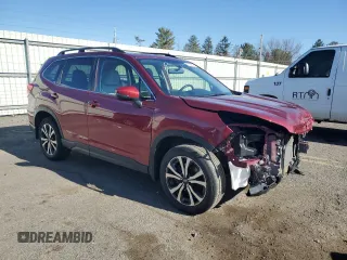 2020 Subaru Forester Limited with VIN JF2SKASC6LH592981, listed as a Copart auction lot 51133975 with 20,710 mi miles and Salvage Title. Bid and sale history available at carsss.com. Image 4.