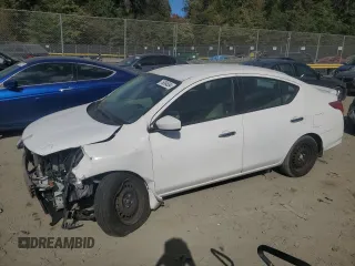 2015 Nissan Versa SV with VIN 3N1CN7AP0FL813551, listed as a Copart auction lot 76094654 with 66,223 mi miles and Non Repairable. Bid and sale history available at carsss.com. Image 1.