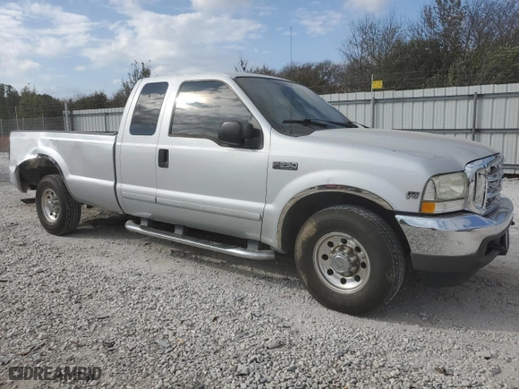 2003 Ford Super Duty F-250 XL with VIN 1FTNX20L73EA89063, listed as a Copart auction lot 78629574 with 0 mi miles and Salvage Title. Bid and sale history available at carsss.com. Image 4.