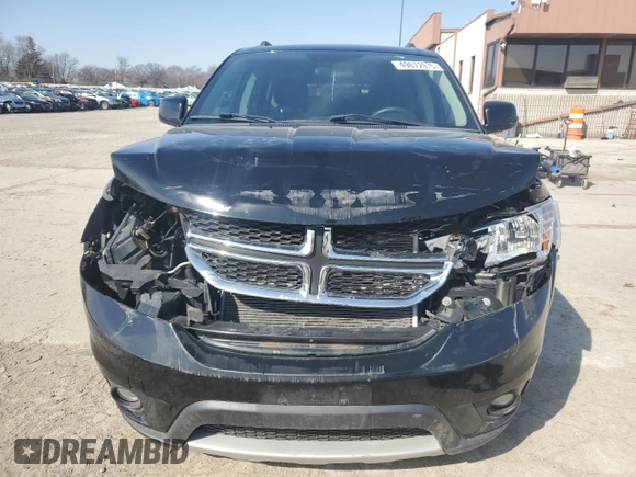2017 Dodge Journey SXT with VIN 3C4PDCBG1HT526523, listed as a Copart auction lot 49672975 with 164,287 mi miles and Salvage Title. Bid and sale history available at carsss.com. Image 5.