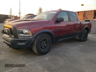2017 Ram 1500 Rebel z VIN 1C6RR7YTXHS850780, wystawiony jako Copart lot #56189055 z przebiegiem 91 040 mil mil oraz Szkoda całkowita • Salvage title. Historia ofert i sprzedaży dostępna na DreamBid. Obrazek 1.