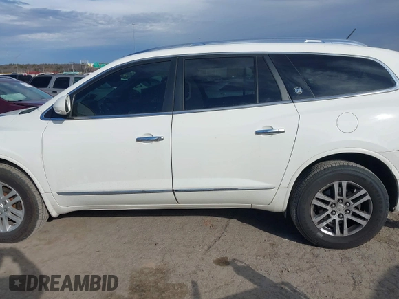 2014 Buick Enclave Convenience with VIN 5GAKRAKDXEJ140211, listed as a IAAI auction lot 41345568 with 123,121 mi miles. Bid and sale history available at carsss.com. Image 14.
