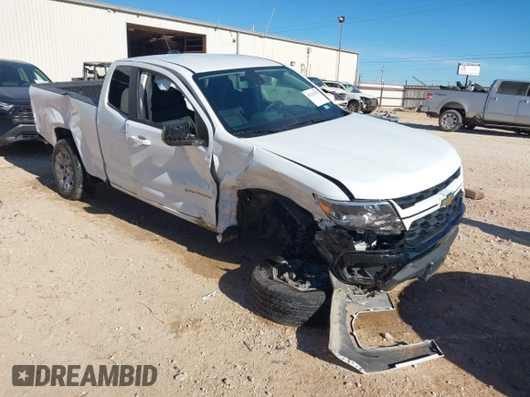 2022 Chevrolet Colorado 2WD LT with VIN 1GCHSCEA3N1294088, listed as a IAAI auction lot 41211527 with 48,043 mi miles and . Bid and sale history available at DreamBid. Image 1.