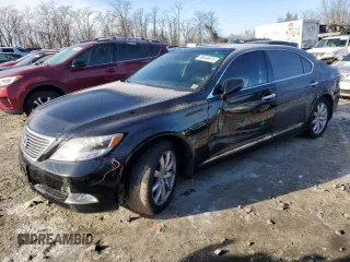 2008 Lexus LS 600h L z VIN JTHDU46F385009099, wystawiony jako Copart lot #88446515 z przebiegiem Nie podano mil oraz Szkody całkowita. Historia ofert i sprzedaży dostępna na DreamBid. Obrazek 1.