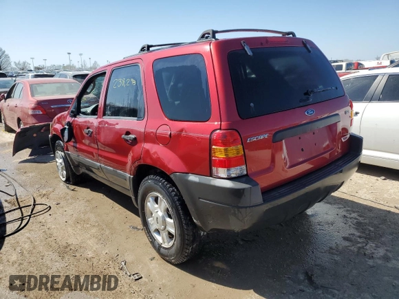 2004 Ford Escape XLT с VIN 1FMYU03174KB25014, выставлен на аукционе Copart как лот 47286444 с пробегом 238 293 миль миль и Списание • Salvage title. История ставок и продаж доступна на DreamBid. Изображение 2.
