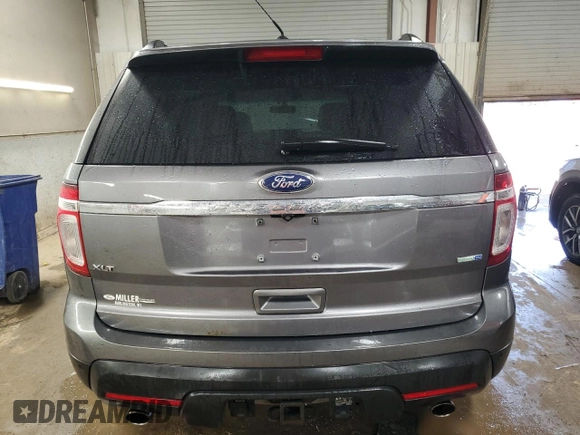 2014 Ford Explorer XLT with VIN 1FM5K8D89EGA63428, listed as a Copart auction lot 52365995 with 176,663 mi miles and Salvage Title. Bid and sale history available at carsss.com. Image 6.