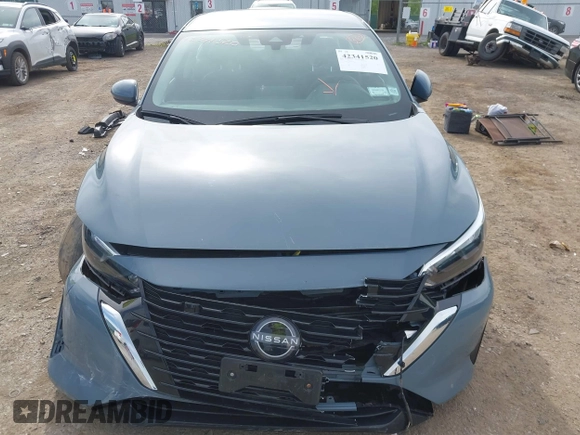 2024 Nissan Sentra SV with VIN 3N1AB8CV1RY258697, listed as a IAAI auction lot 42341520 with 17,697 mi miles and . Bid and sale history available at DreamBid. Image 13.