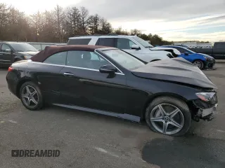 2018 Mercedes-Benz E-Class E 400 with VIN WDD1K6GB0JF038311, listed as a Copart auction lot 79185004 with 0 mi miles and Salvage Title. Bid and sale history available at carsss.com. Image 4.