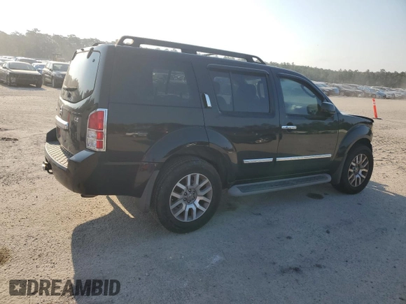2009 Nissan Pathfinder LE with VIN 5N1AR18U49C603421, listed as a Copart auction lot 74876284 with 202,319 mi miles and Salvage Title. Bid and sale history available at carsss.com. Image 3.