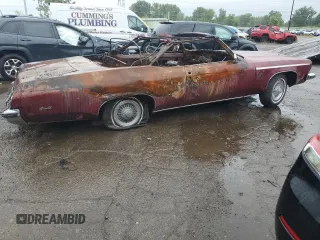1973 Oldsmobile 88 z VIN 3N67T3M156349, wystawiony jako Copart lot #65589454 z przebiegiem Nie podano mil oraz Czysty tytuł • Clean title. Historia ofert i sprzedaży dostępna na DreamBid. Obrazek 3.