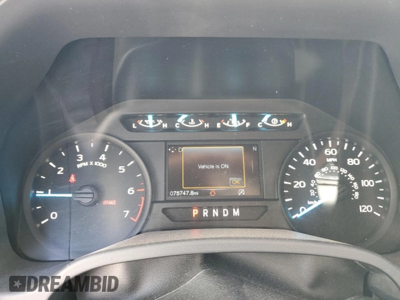 2018 Ford F-150 XL with VIN 1FTEW1EP9JKD68540, listed as a Copart auction lot 50795385 with 75,747 mi miles and Clean Title. Bid and sale history available at carsss.com. Image 9.