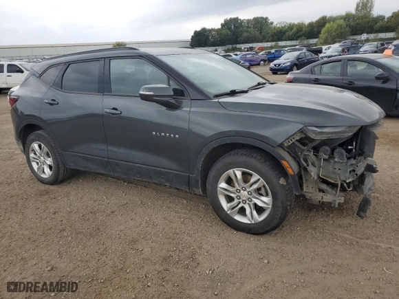 2019 Chevrolet Blazer with VIN 3GNKBBRA9KS689548, listed as a Copart auction lot 72680574 with 137,345 mi miles and Salvage Title. Bid and sale history available at carsss.com. Image 4.