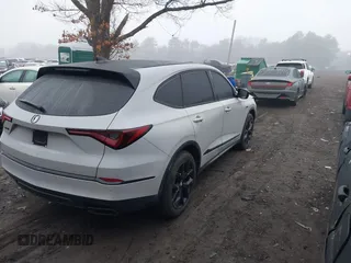 2023 Acura MDX w/A-Spec Package z VIN 5J8YE1H05PL042916, wystawiony jako IAAI lot #41809098 z przebiegiem 10 824 mil mil oraz . Historia ofert i sprzedaży dostępna na DreamBid. Obrazek 4.