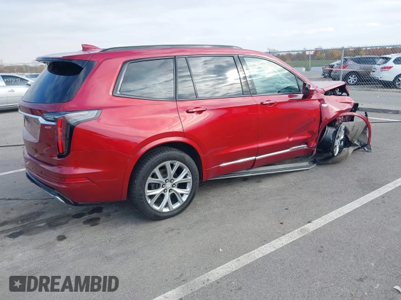 2020 Cadillac XT6 AWD Sport with VIN 1GYKPHRS1LZ201472, listed as a IAAI auction lot 40610438 with 71,540 mi miles and . Bid and sale history available at DreamBid. Image 4.