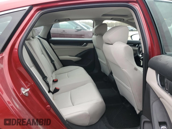 2018 Honda Accord EX with VIN 1HGCV1F48JA113271, listed as a Copart auction lot 50083925 with 31,299 mi miles and Salvage Title. Bid and sale history available at DreamBid. Image 10.