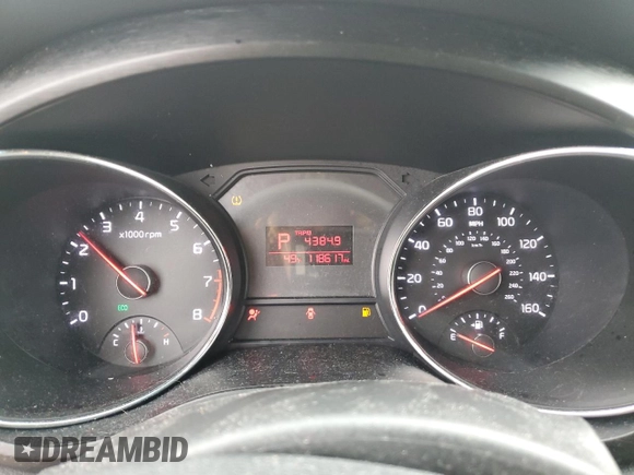 2016 Kia Sedona LX with VIN KNDMB5C13G6129452, listed as a Copart auction lot 46335475 with 118,617 mi miles and Salvage Title. Bid and sale history available at DreamBid. Image 9.