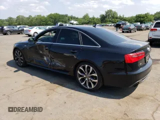 2012 Audi A6 Prestige with VIN WAUHGAFC9CN161330, listed as a Copart auction lot 63708745 with 163,299 mi miles and Salvage title. Bid and sale history available at DreamBid. Image 2.