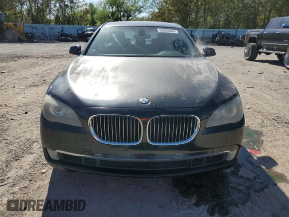 2012 BMW 7 Series 740Li with VIN WBAKB4C53CC577025, listed as a Copart auction lot 50355884 with 138,563 mi miles and Salvage Title. Bid and sale history available at carsss.com. Image 5.