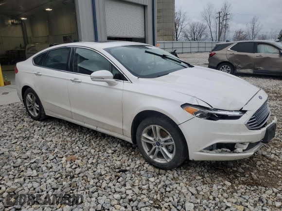 2018 Ford Fusion SE with VIN 3FA6P0HD0JR127576, listed as a Copart auction lot 81566924 with 84,099 mi miles and Salvage Title. Bid and sale history available at carsss.com. Image 4.