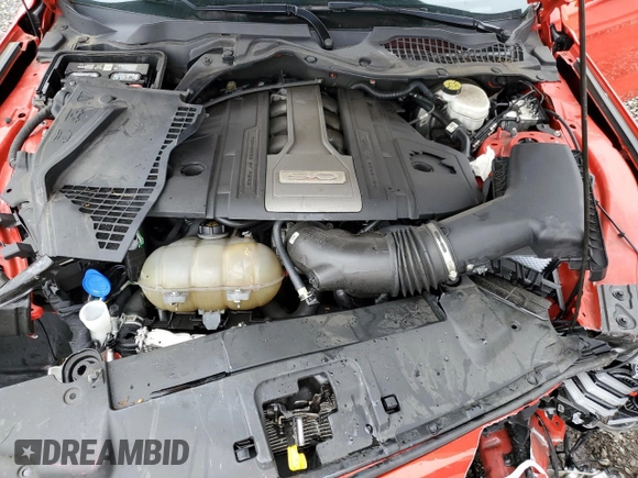 2020 Ford Mustang GT с VIN 1FA6P8CF0L5142575, выставлен на аукционе Copart как лот 61453795 с пробегом 67 536 миль миль и Списание • Salvage title. История ставок и продаж доступна на DreamBid. Изображение 11.