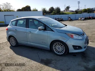2013 Ford C-Max SEL with VIN 1FADP5BU6DL554714, listed as a Copart auction lot 52262895 with 185,375 mi miles and Salvage Title. Bid and sale history available at carsss.com. Image 4.