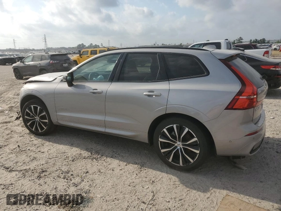 2023 Volvo XC60 Plus Dark Theme with VIN YV4L12RW8P1392949, listed as a Copart auction lot 49341695 with 12,675 mi miles and Salvage Title. Bid and sale history available at carsss.com. Image 2.
