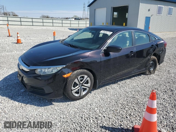2017 Honda Civic Sedan LX with VIN 19XFC2F57HE079749, listed as a Copart auction lot 51920775 with 114,431 mi miles and Salvage Title. Bid and sale history available at carsss.com. Image 1.