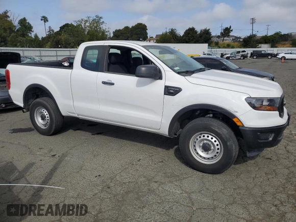 2020 Ford Ranger XL with VIN 1FTER1EH2LLA39319, listed as a Copart auction lot 53909925 with 59,629 mi miles and Salvage Title. Bid and sale history available at carsss.com. Image 4.