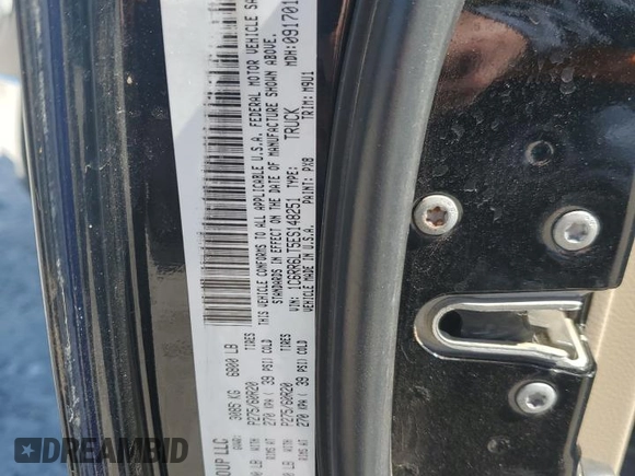 2014 Ram 1500 Lone Star z VIN 1C6RR6LT5ES148251, wystawiony jako Copart lot #86525394 z przebiegiem 257 015 mil mil oraz Szkoda całkowita • Salvage title. Historia ofert i sprzedaży dostępna na DreamBid. Obrazek 12.