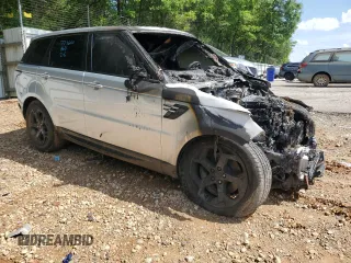 2018 Land Rover Range Rover Sport HSE z VIN SALWR2RV4JA192960, wystawiony jako Copart lot #55218695 z przebiegiem Nie podano mil oraz Szkoda całkowita • Salvage title. Historia ofert i sprzedaży dostępna na DreamBid. Obrazek 4.