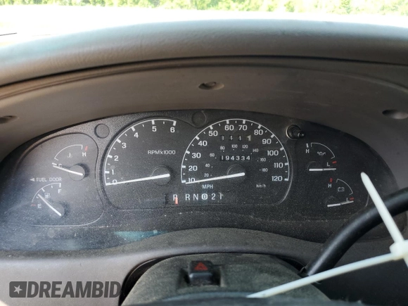 2002 Ford Ranger XL Fleet with VIN 1FTZR45E72TA69892, listed as a Copart auction lot 59849975 with 194,334 mi miles and Salvage title. Bid and sale history available at DreamBid. Image 9.