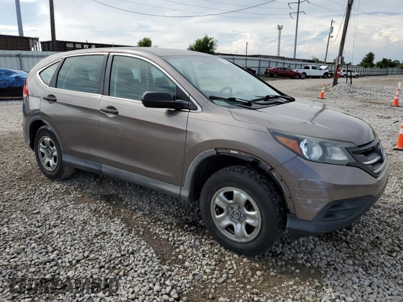 2012 Honda CR-V LX with VIN 5J6RM3H33CL020283, listed as a Copart auction lot 61165885 with 155,260 mi miles and Salvage title. Bid and sale history available at DreamBid. Image 4.