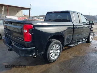 2019 Chevrolet Silverado 1500 Custom with VIN 1GCRYBEH0KZ410922, listed as a IAAI auction lot 41775841 with 101,043 mi miles and . Bid and sale history available at DreamBid. Image 4.