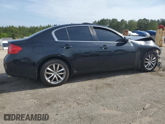 2008 Infiniti G35 Journey with VIN JNKBV61E18M228602, listed as a Copart auction lot 53869095 with Not Provided miles and Salvage Title. Bid and sale history available at DreamBid. Image 3.