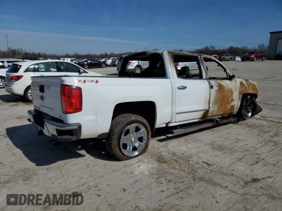 2016 Chevrolet Silverado 1500 LTZ with VIN 3GCUKSEC9GG298791, listed as a Copart auction lot 45483765 with Not Provided miles and Non Repairable. Bid and sale history available at DreamBid. Image 3.