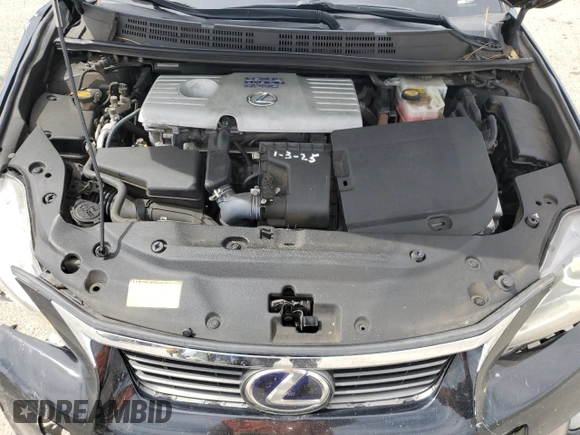 2013 Lexus CT 200h z VIN JTHKD5BH2D2124504, wystawiony jako Copart lot #52813895 z przebiegiem 116 394 mil mil oraz Szkoda całkowita • Salvage title. Historia ofert i sprzedaży dostępna na DreamBid. Obrazek 12.